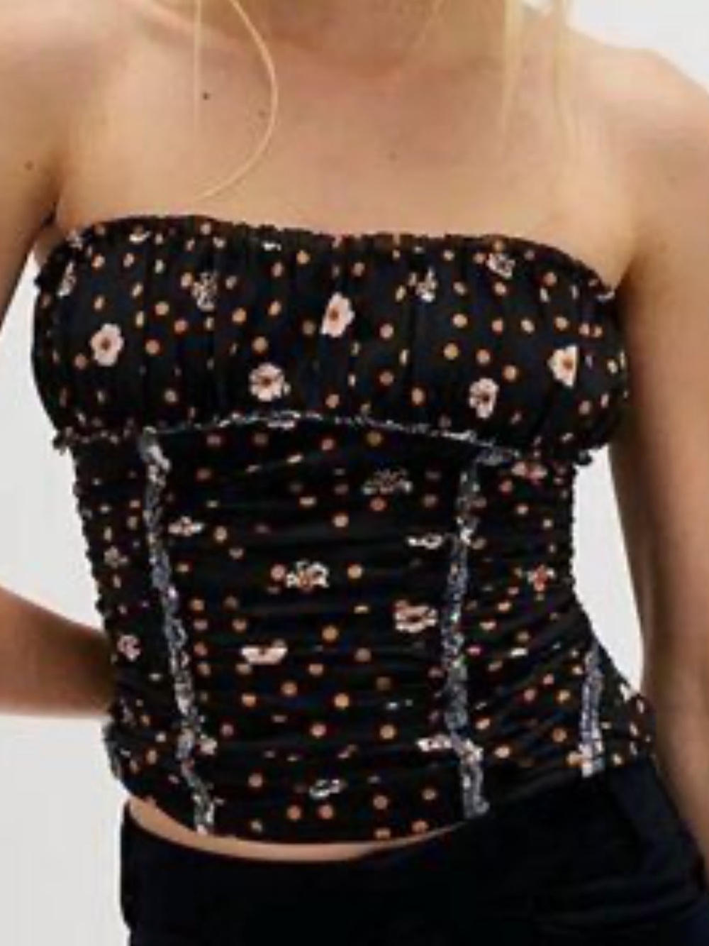 NWOT Free People Scottie Tube Top size xs